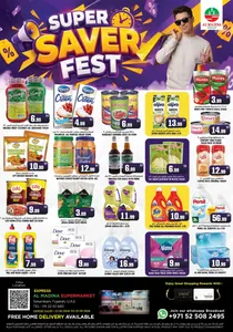 Express Al Madina Supermarket Offers – Super Saver Fest | 25 Oct 2026 flyer cover