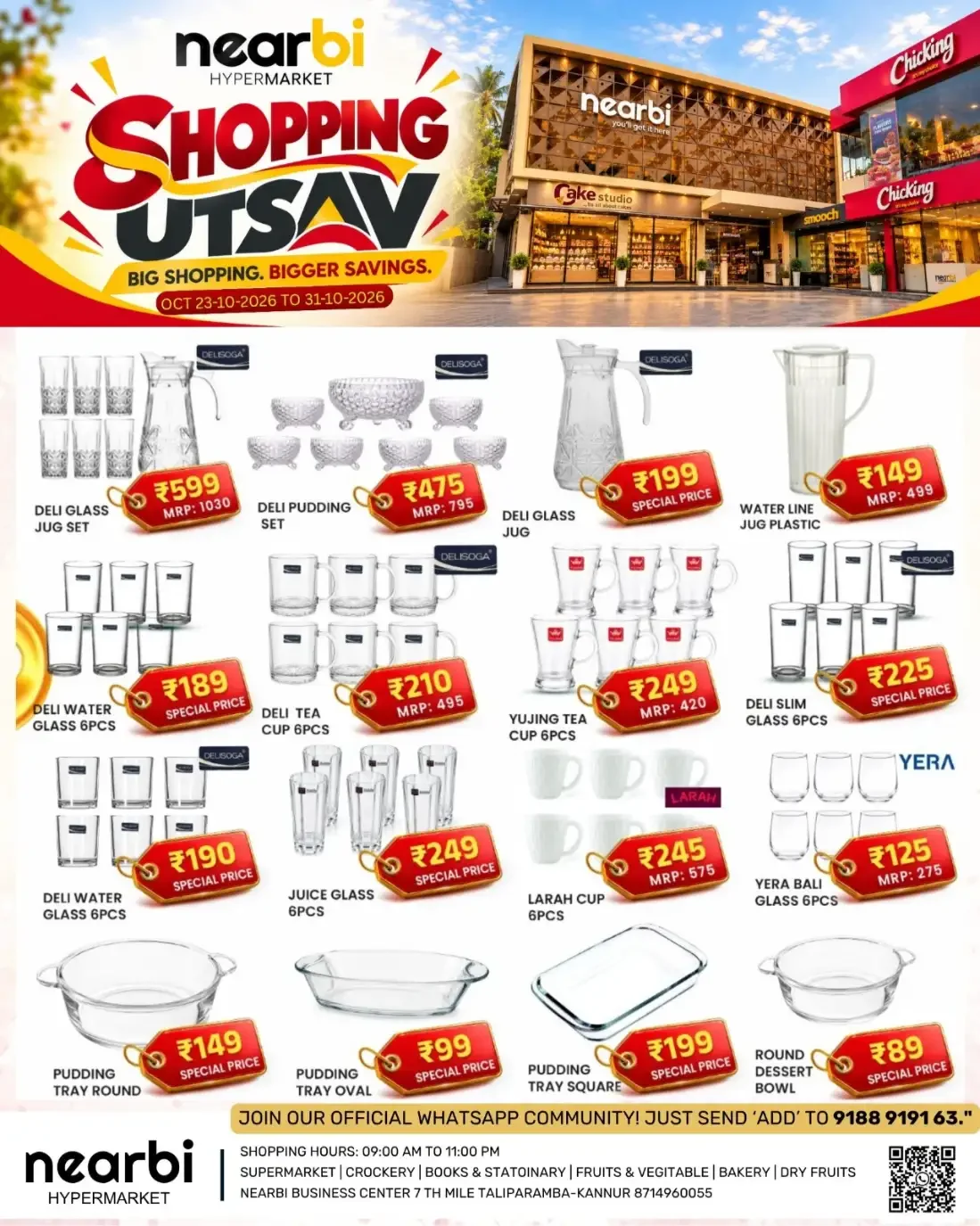 Nearbi Hypermarket Taliparamba Offers – Shopping Utsav | 31 Oct 2026 page 11