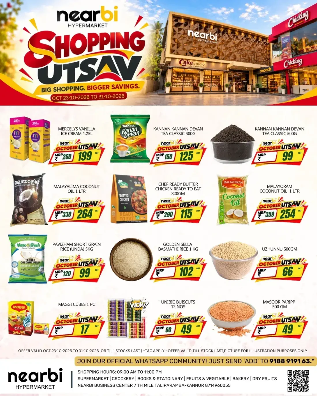 Nearbi Hypermarket Taliparamba Offers – Shopping Utsav | 31 Oct 2026 page 2