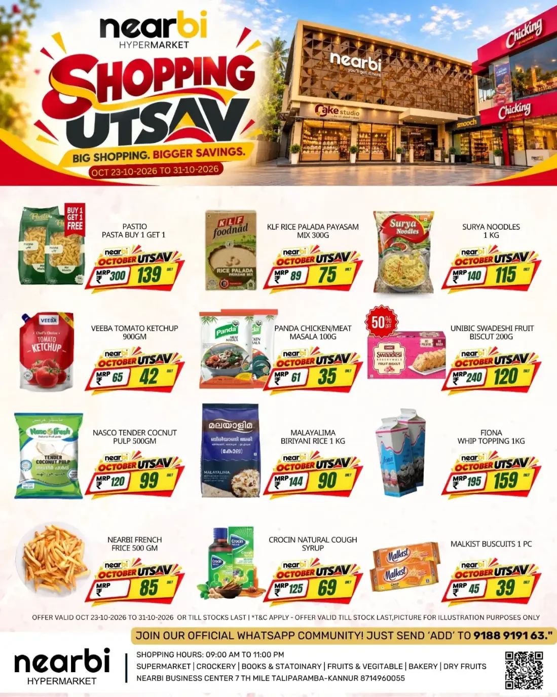 Nearbi Hypermarket Taliparamba Offers – Shopping Utsav | 31 Oct 2026 page 3