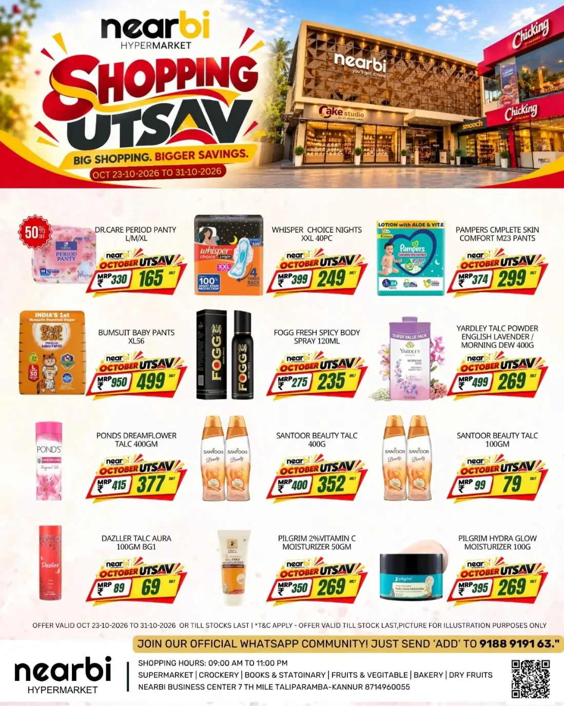 Nearbi Hypermarket Taliparamba Offers – Shopping Utsav | 31 Oct 2026 page 4