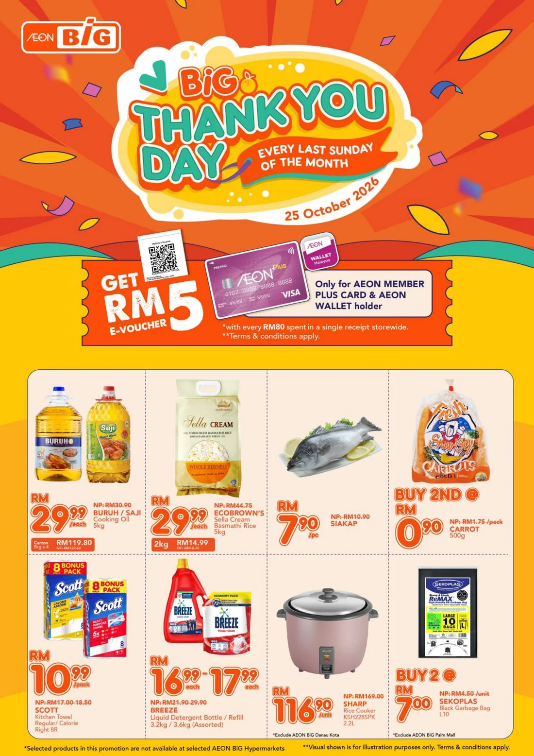 AEON BiG Malaysia Promotions – BiG Thank You Day | 25 Oct 2026 page 1