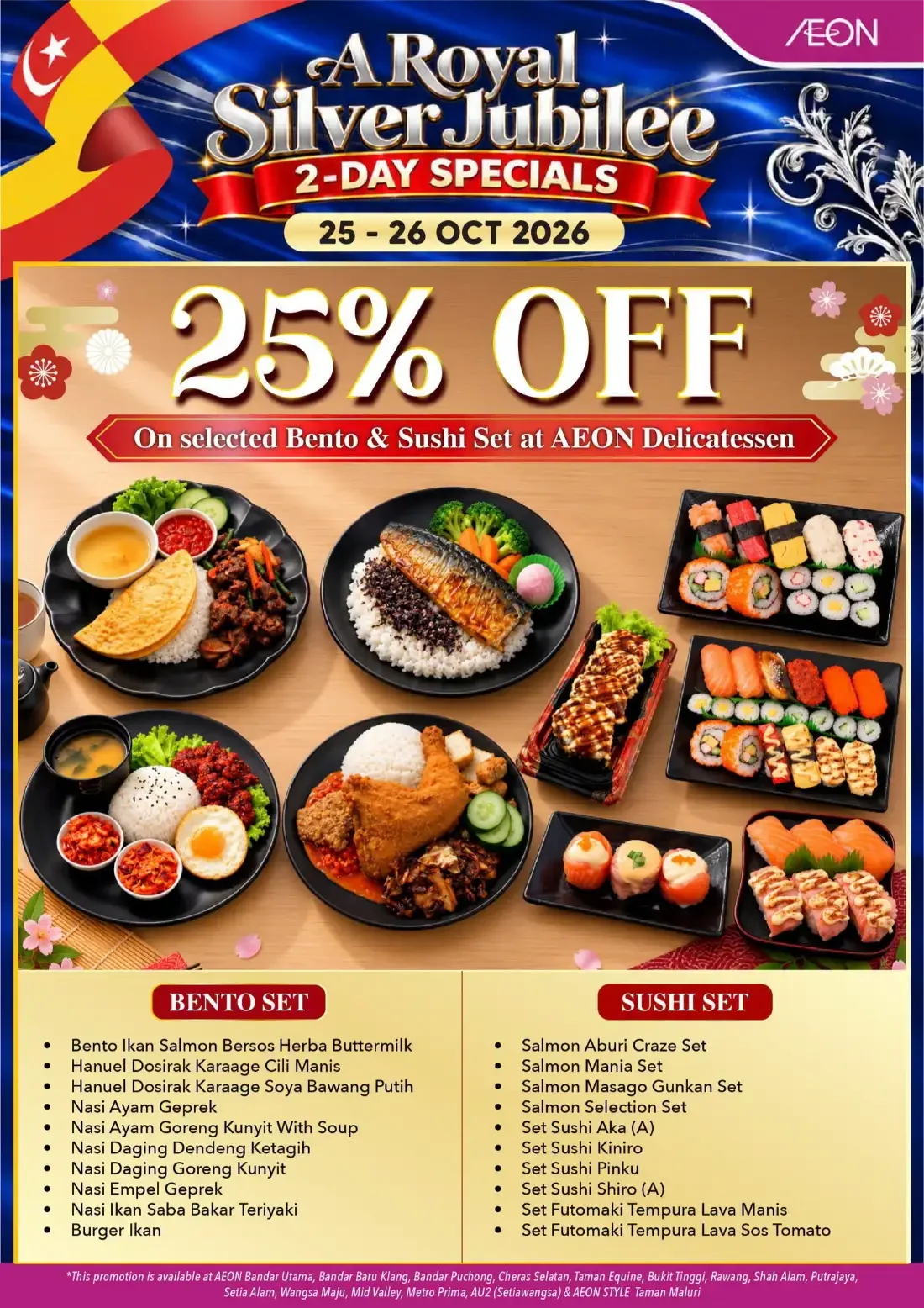 AEON Malaysia Promotions – Royal Silver Jubilee 5-Day | 26 Oct 2026 page 4