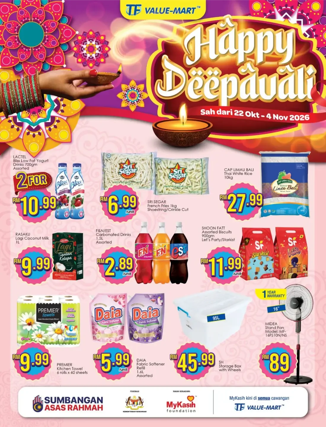 TF Value-Mart Malaysia Promotions – Happy Deepavali | 04 Nov 2026 page 1