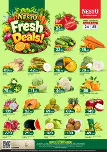 Fresh deals flyer cover