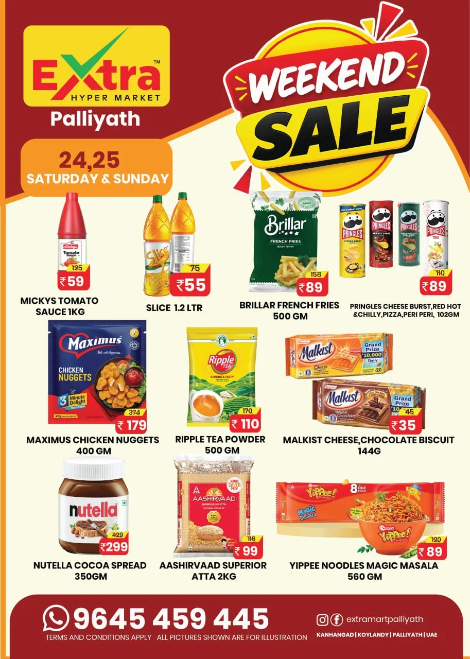 Extra Hypermarket Palliyath Weekend Sale | 25 Oct 2026 page 9