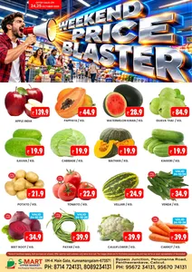 Weekend Price Blaster flyer cover
