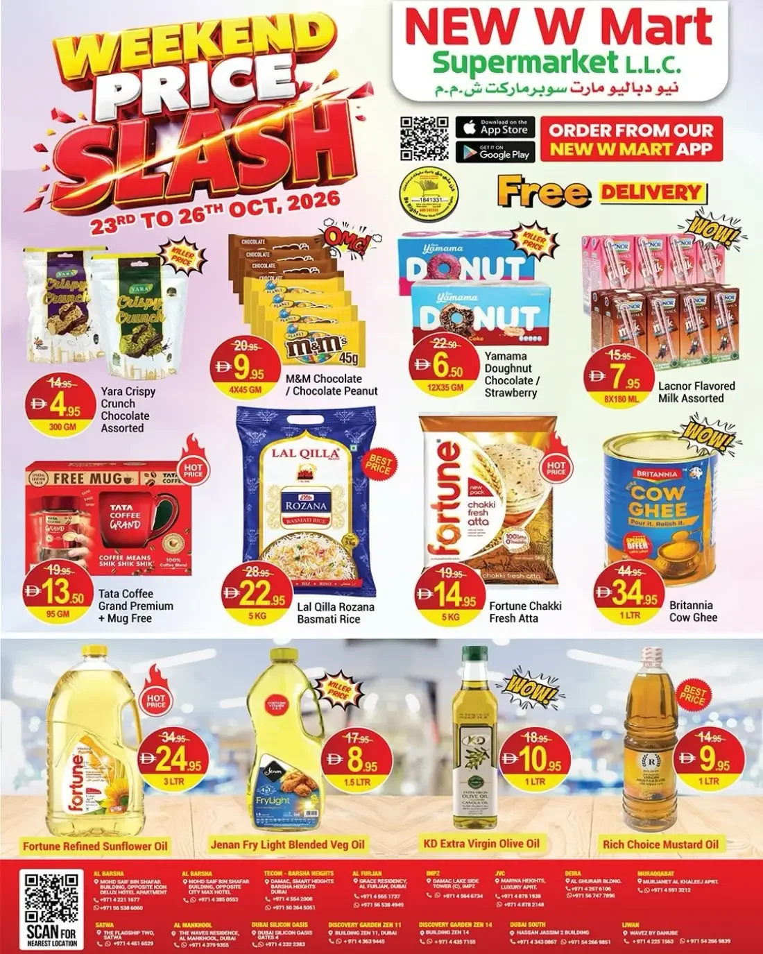 New W Mart Offers – Weekend Price Slash | 26 Oct 2026 page 1