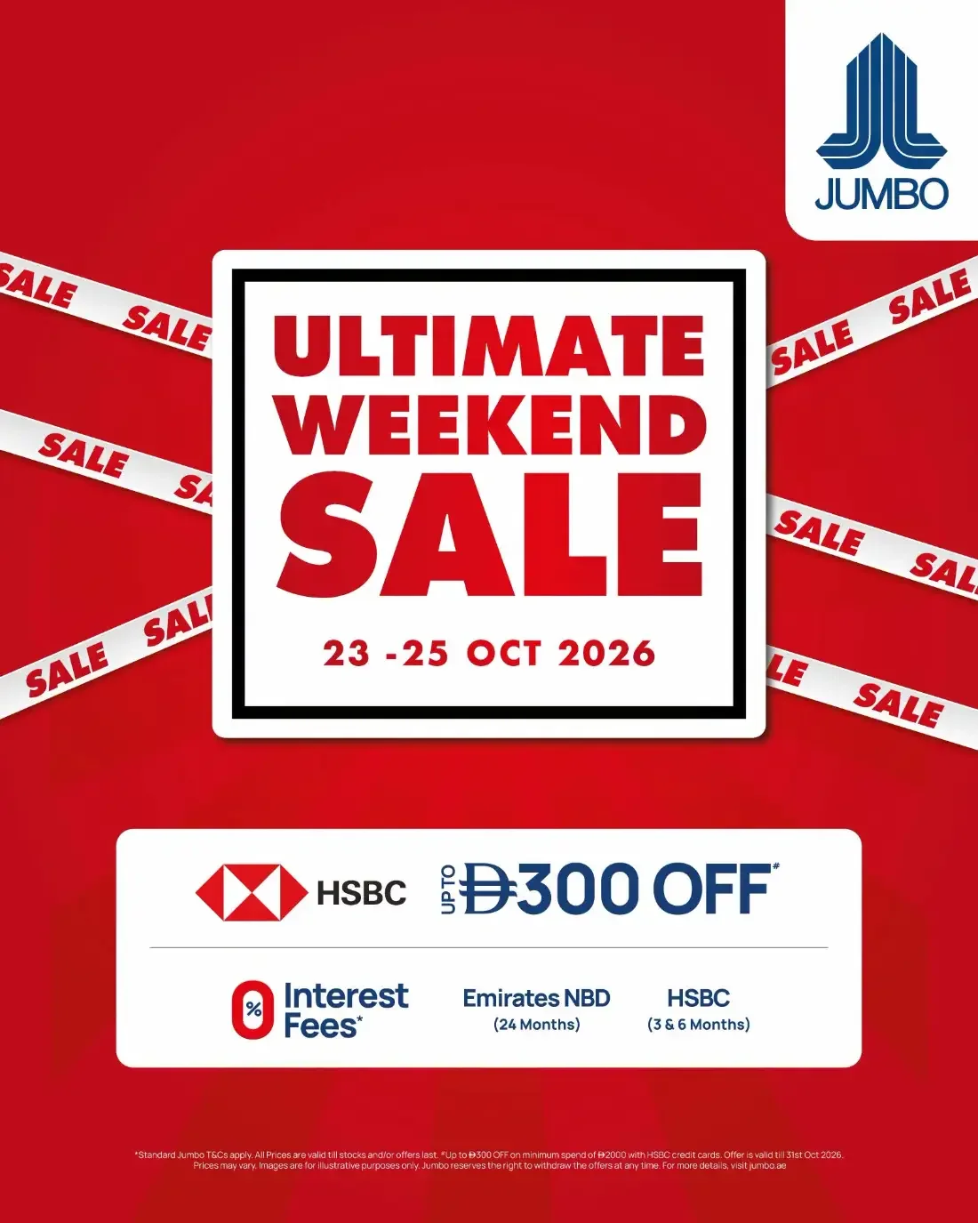 Jumbo World Offers – Ultimate Weekend Sale | 25 Oct 2026 page 1
