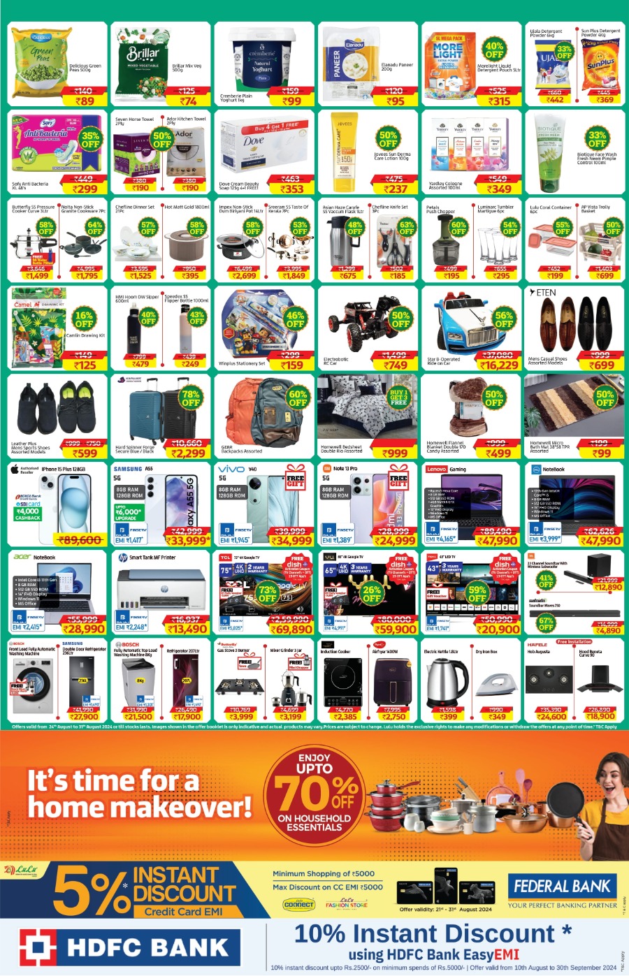 Onam Mega Offer Up to 50% OFF In Lulu Hypermarket Palakkad