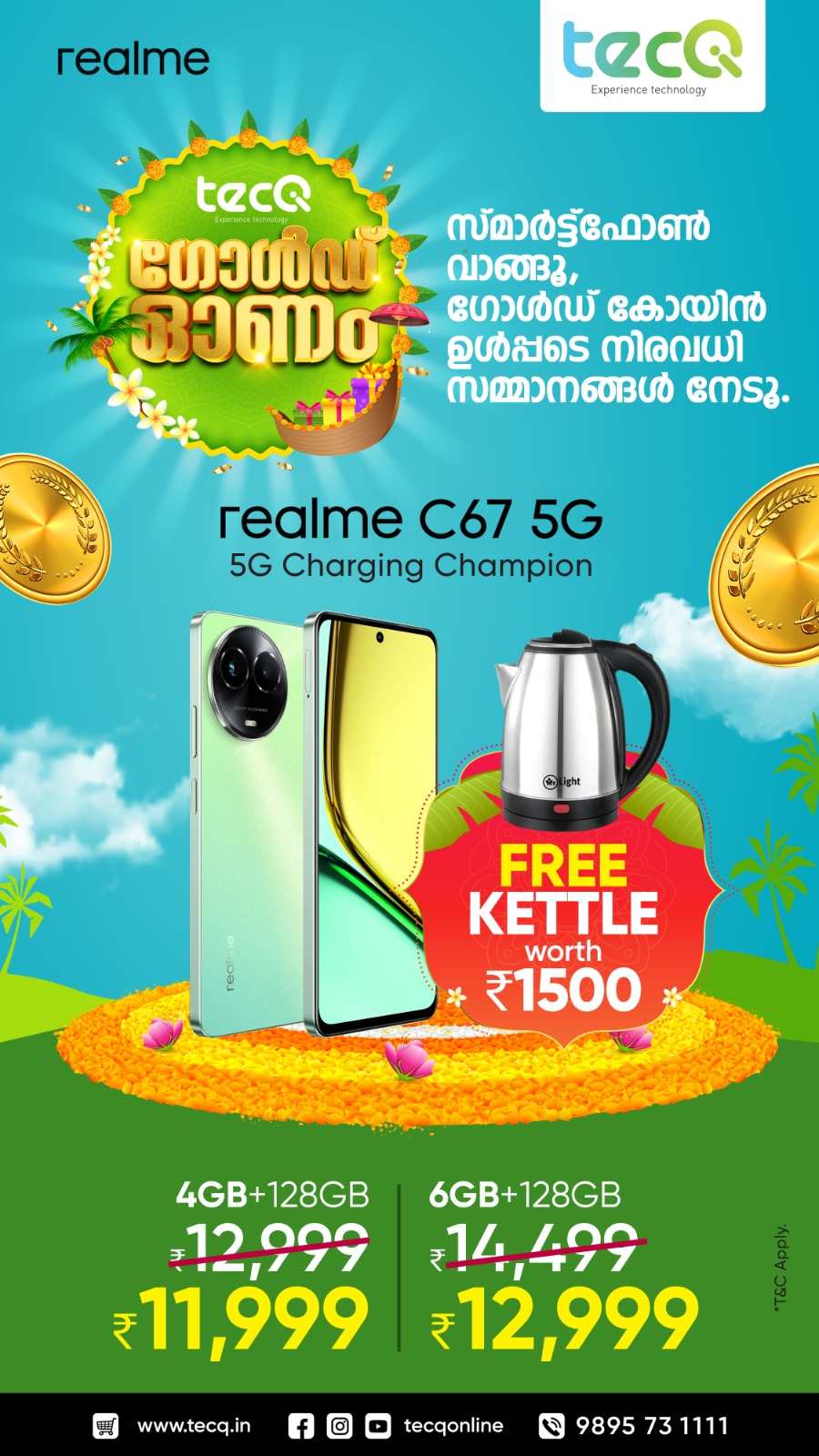 Buy Mobile, Laptops, Big Brands, Big Deals! In tecq Palakkad