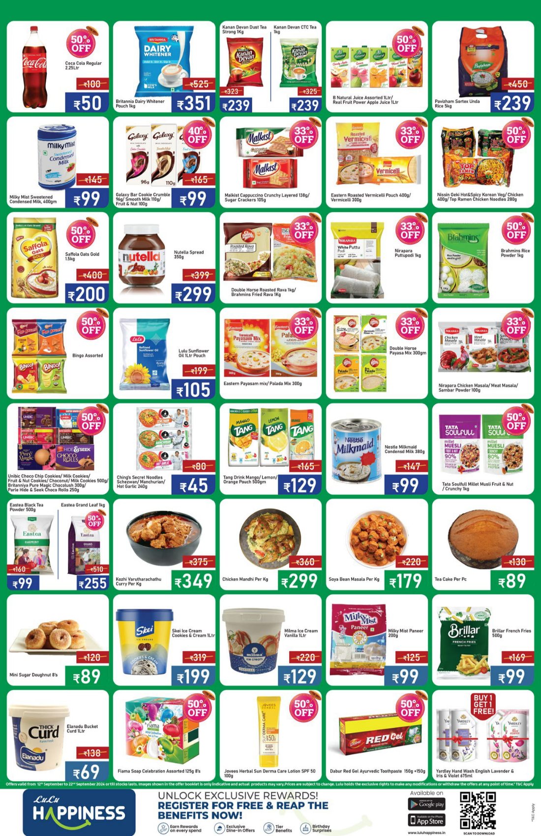 Onam Mega Shopping with Unbeatable Offers In Lulu Hypermarket Palakkad