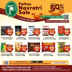 Navratri Sale: Get up to 50% OFF on Groceries & Home Essentials In Pothys Superstores Ernakulam