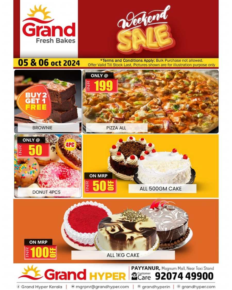 Today's Best Deals: Grand Hypermarket Lowest Price Offers In Grand Hypermarket Kannur