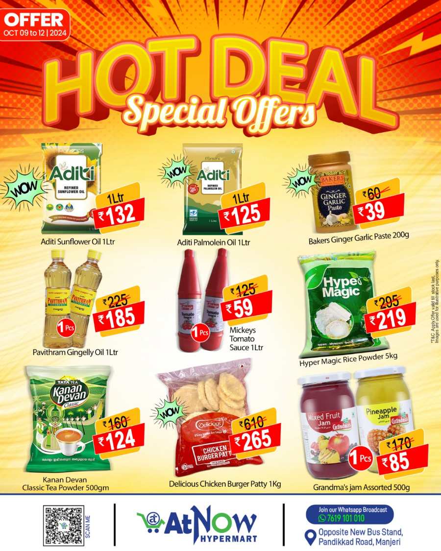 Hot Deals, Cool Prices! In Now Hyper Mart Malappuram