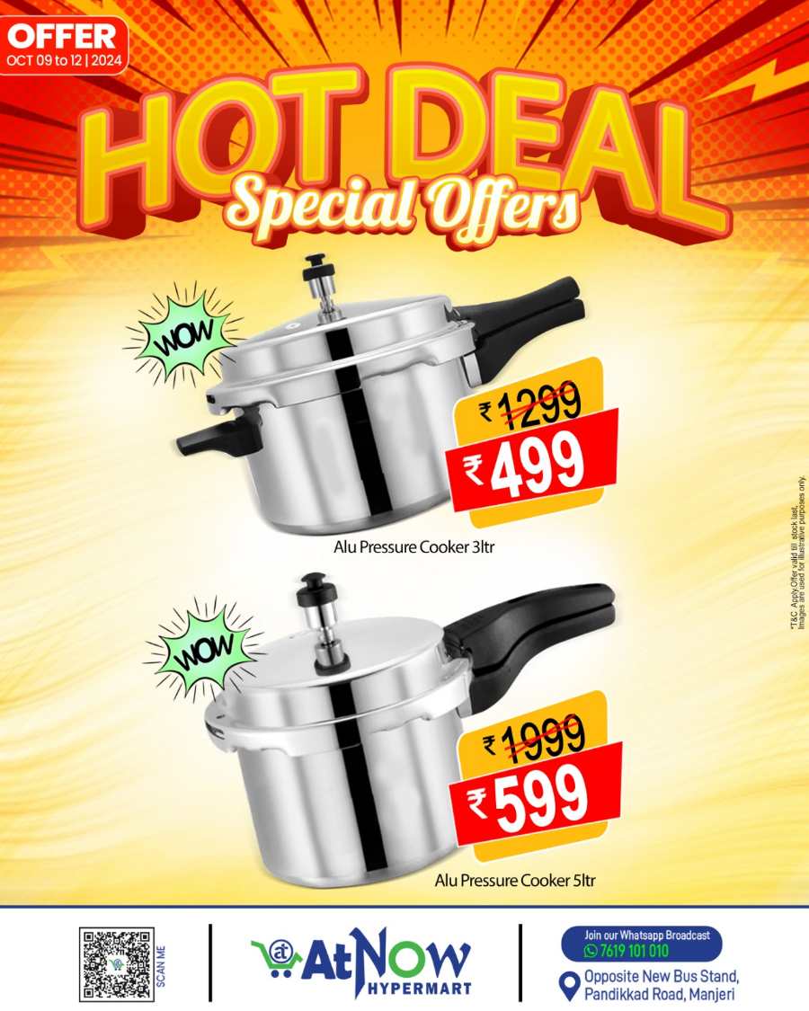 Hot Deals, Cool Prices! In Now Hyper Mart Malappuram