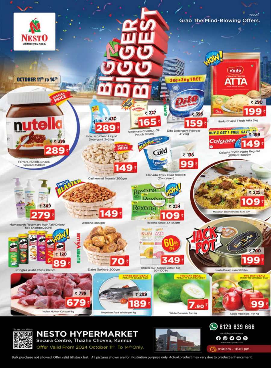 Biggest Sale at Nesto: Exclusive Offers & Savings In Nesto Hypermarket Kannur