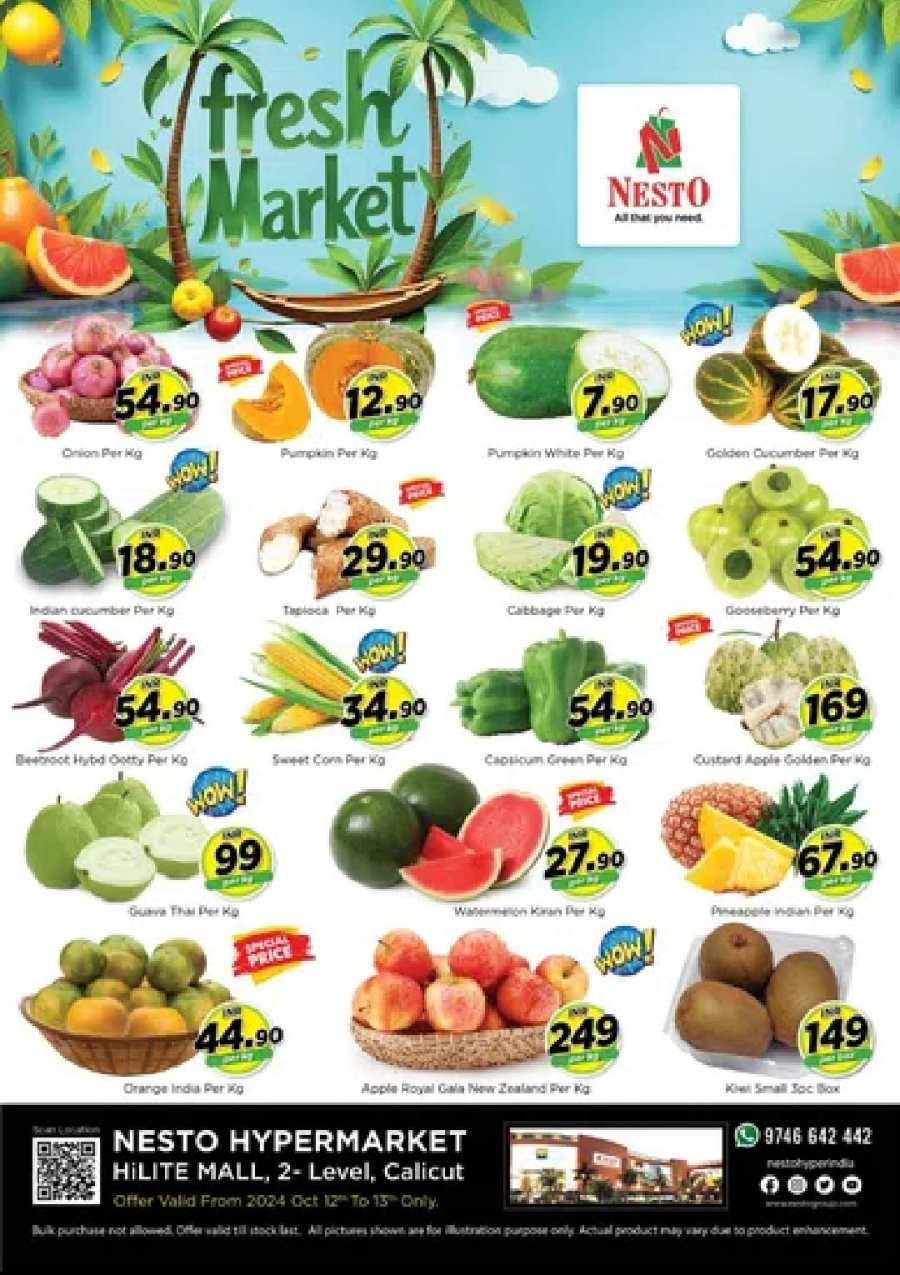 Fresh Deals! In Nesto Hypermarket Calicut