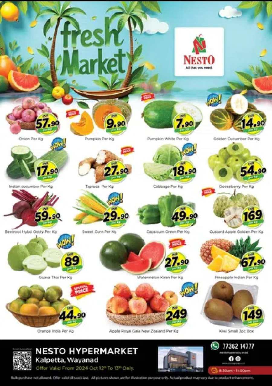 Fresh Deals! In Nesto Hypermarket Wayanad