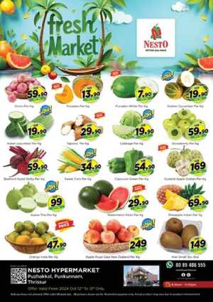 Fresh Deals! In Nesto Hypermarket Thrissur