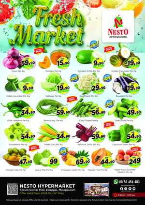 Fresh Deals In Nesto Hypermarket Malappuram