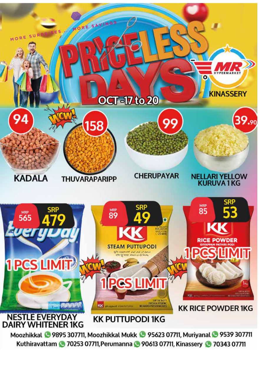 Thrilling Thursday Deals In MR Hypermarket Calicut