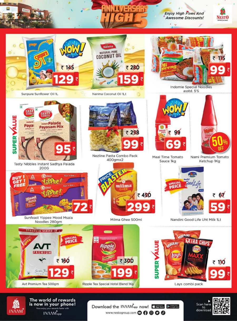 5th Anniversary Special Offers! In Nesto Hypermarket Calicut