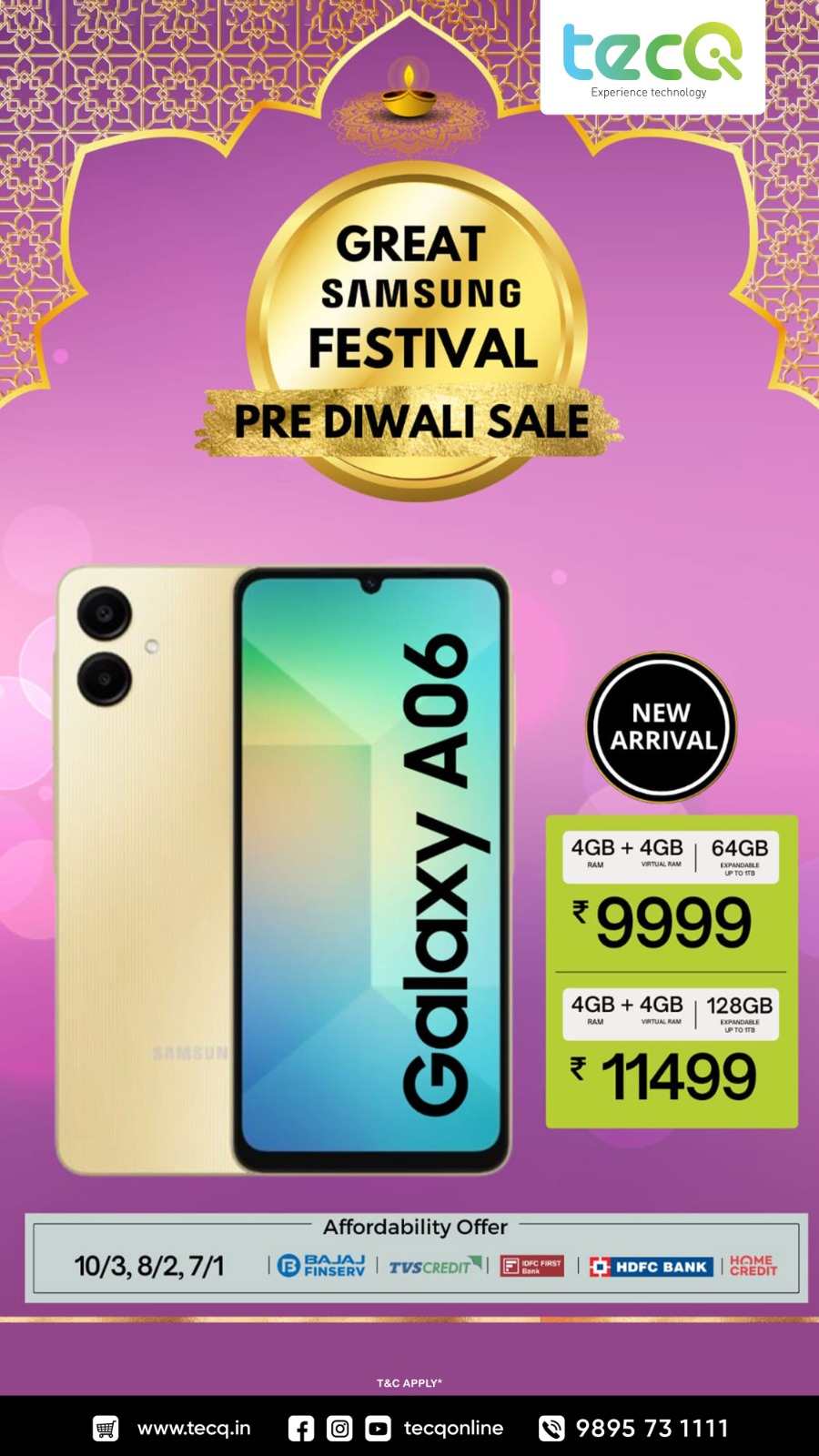 Great Samsung Festival Sale!! In tecq Ernakulam