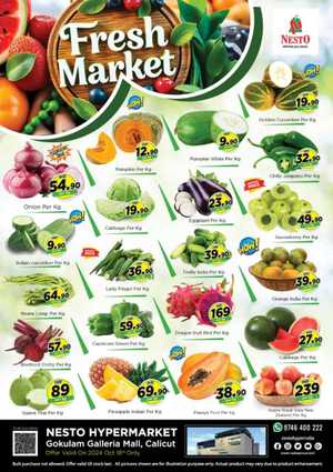 Fresh Deals! In Nesto Hypermarket Calicut