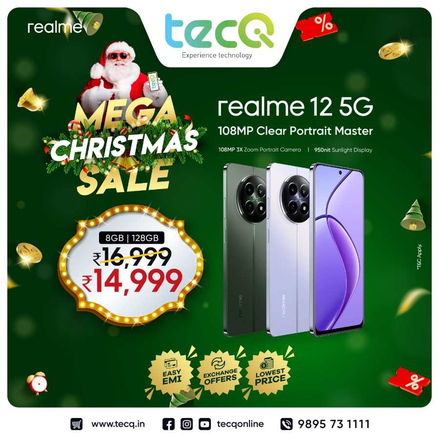 Mega Christmas Sale In tecq Trivandrum