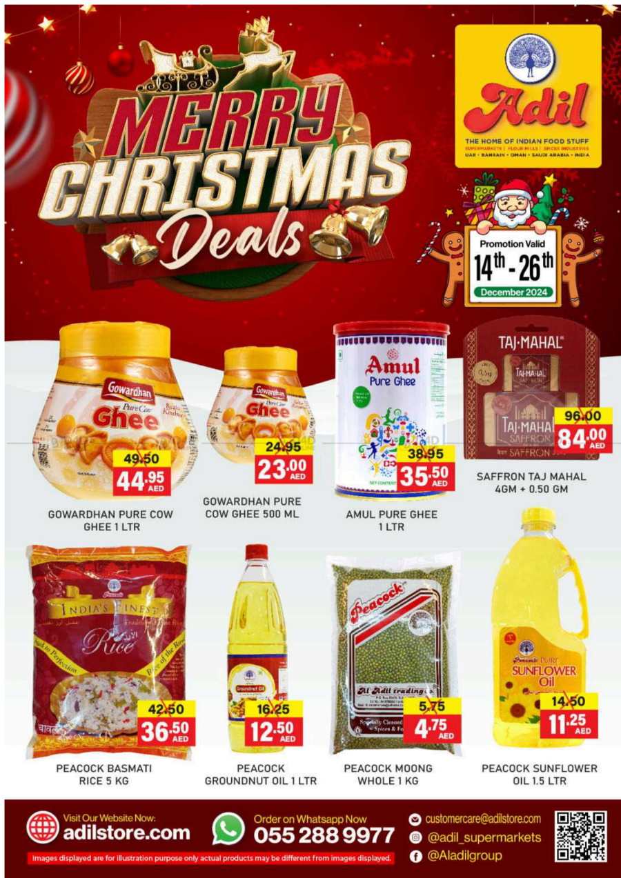 Christmas Deals In Al Adil Supermarket Abu Dhabi