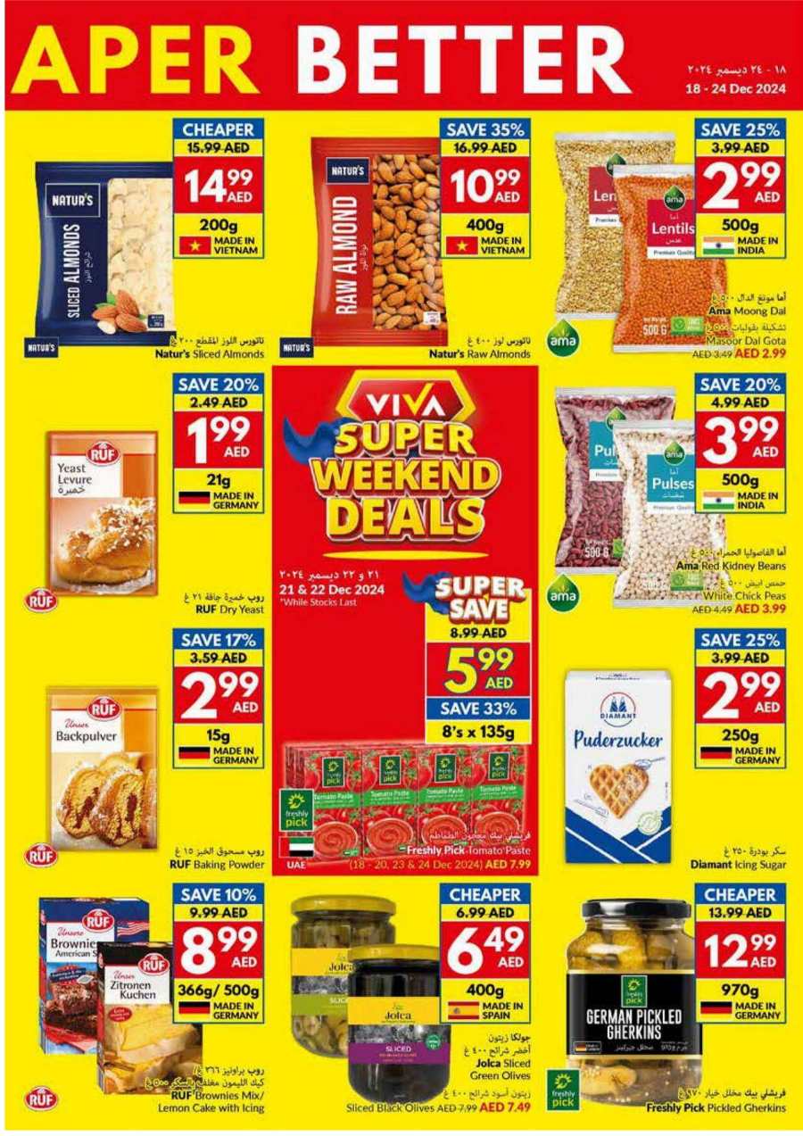 Weekly Offers In VIVA Supermarket Abu Dhabi