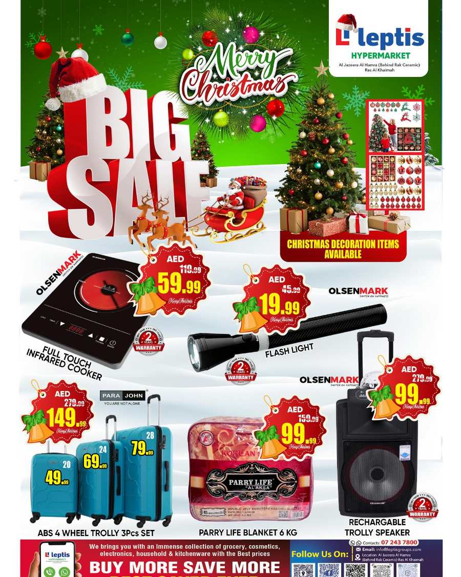 Weekend Big Sale  - Shop More, Save More! In Leptis Hypermarket Ras al Khaimah