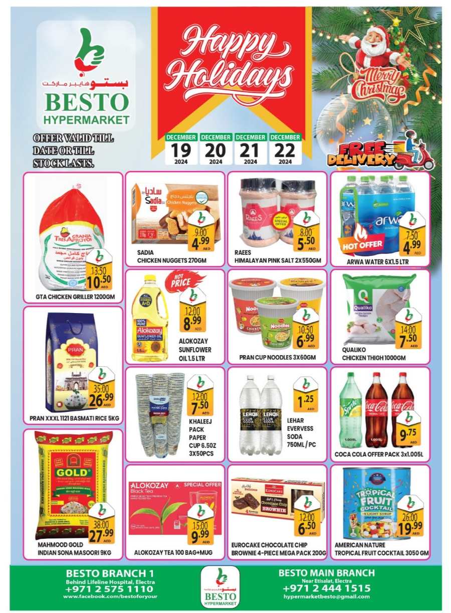 Weekend Big Sale - Shop More, Save More! In Besto Hypermarket Abu Dhabi