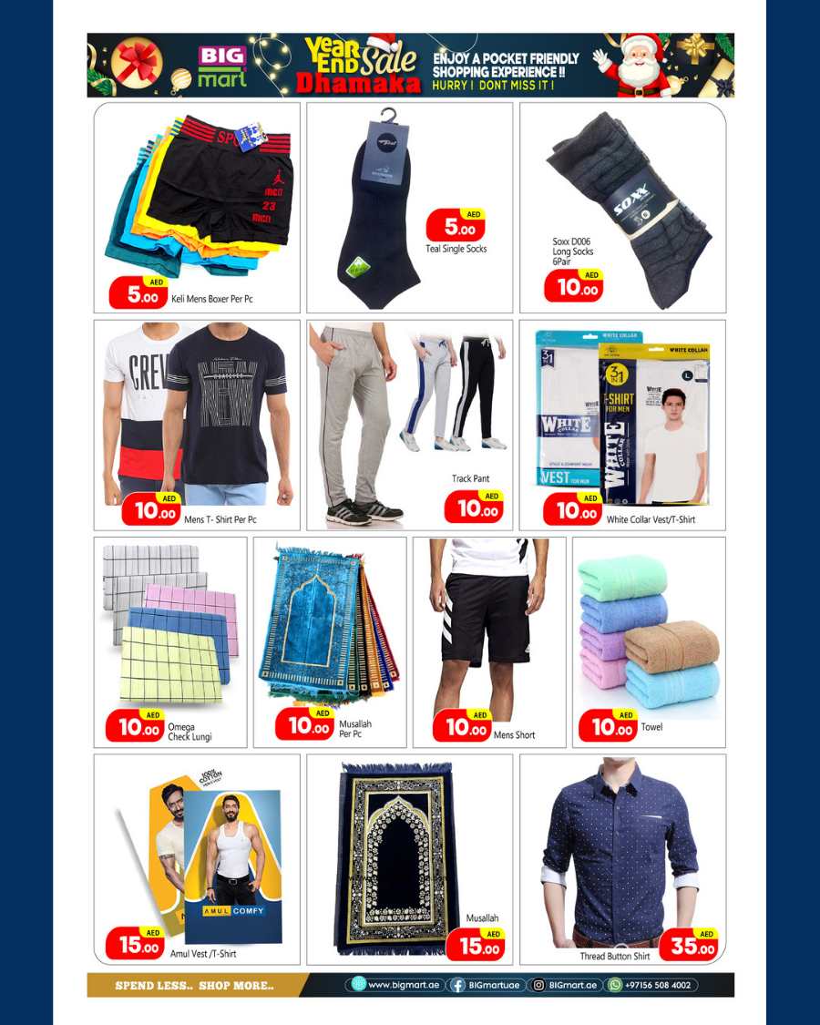 Year End Sale Dhamaka - Shop More, Save More! In BIG mart Dubai