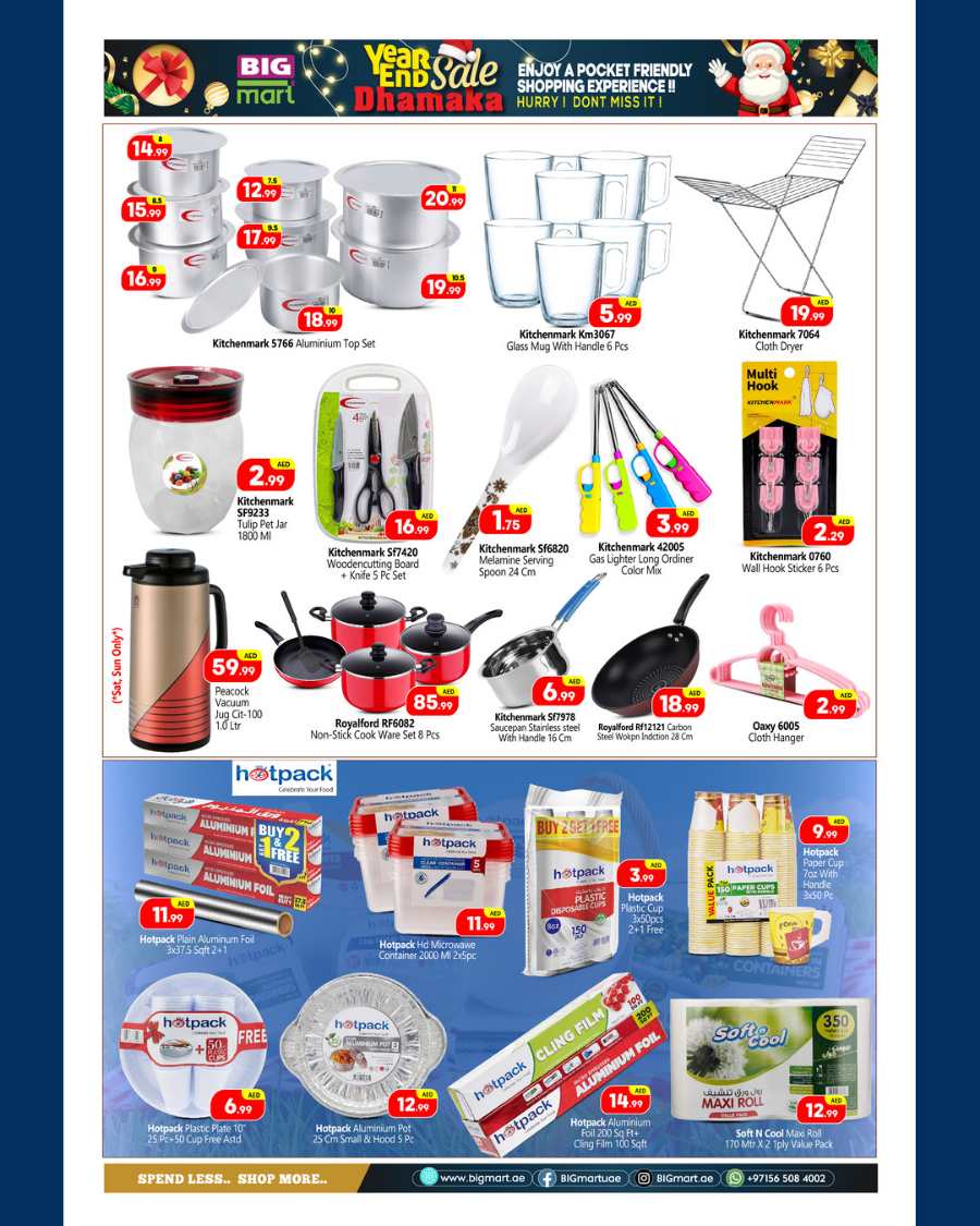 Year End Sale Dhamaka - Shop More, Save More! In BIG mart Dubai