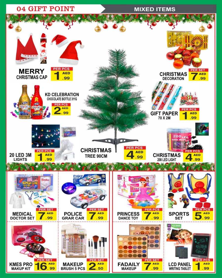 Christmas Super Deals - Don’t miss out In Gift Point Department Store Dubai