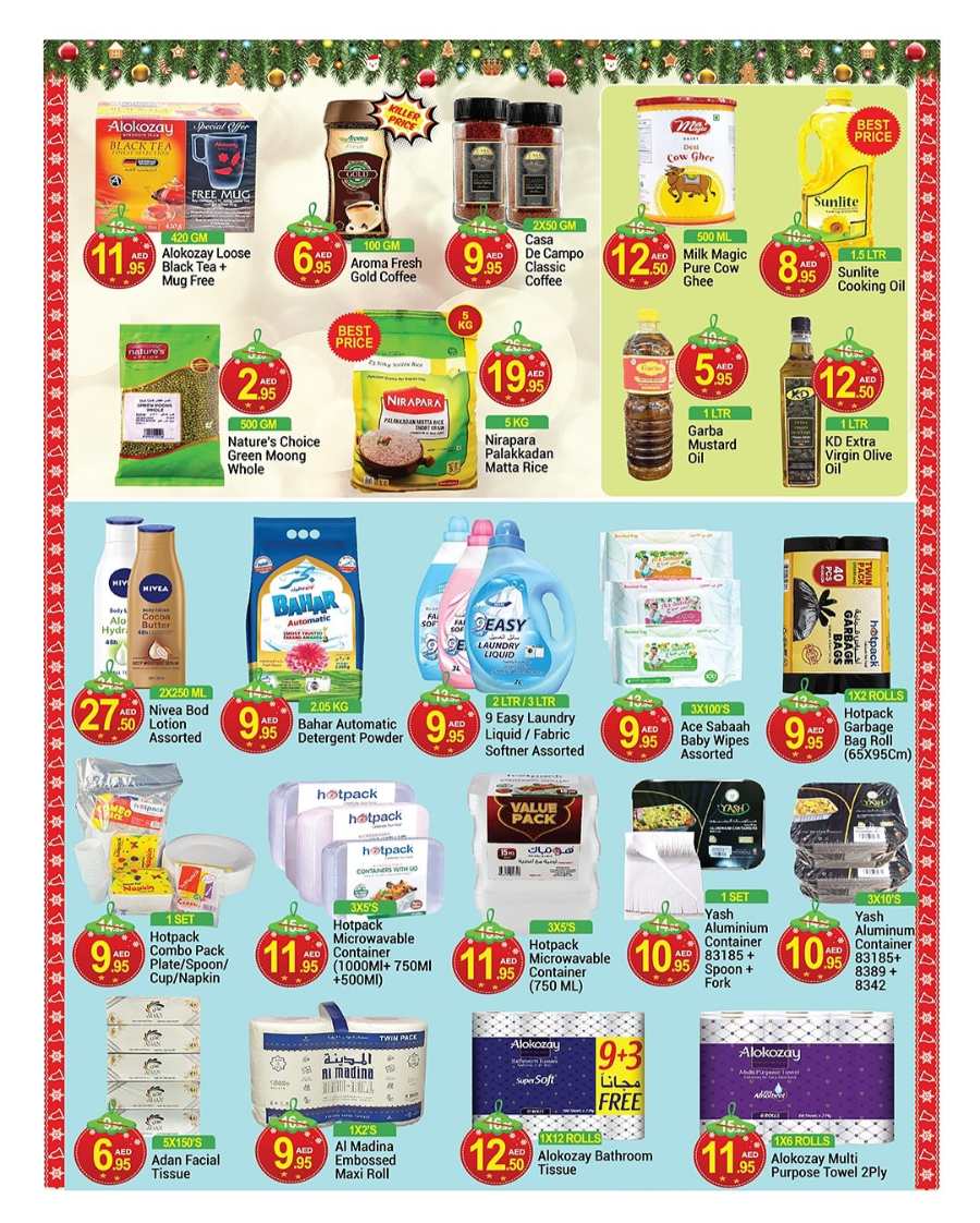 Christmas Offers - Shop More, Save More! In New W Mart Dubai