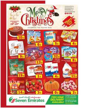 Christmas Festival Deals - Shop Now In Seven Emirates Supermarket Abu Dhabi