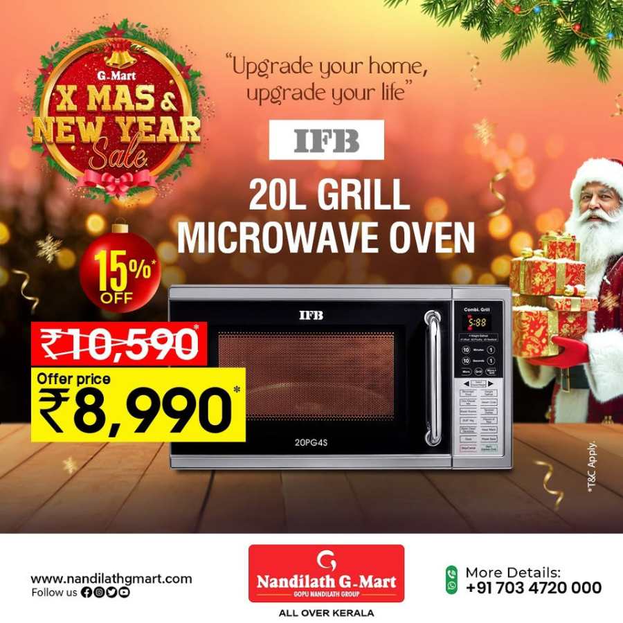 Get Upto 40% Off on Kitchen Appliances - Shop Now In Nandilath G Mart Kollam