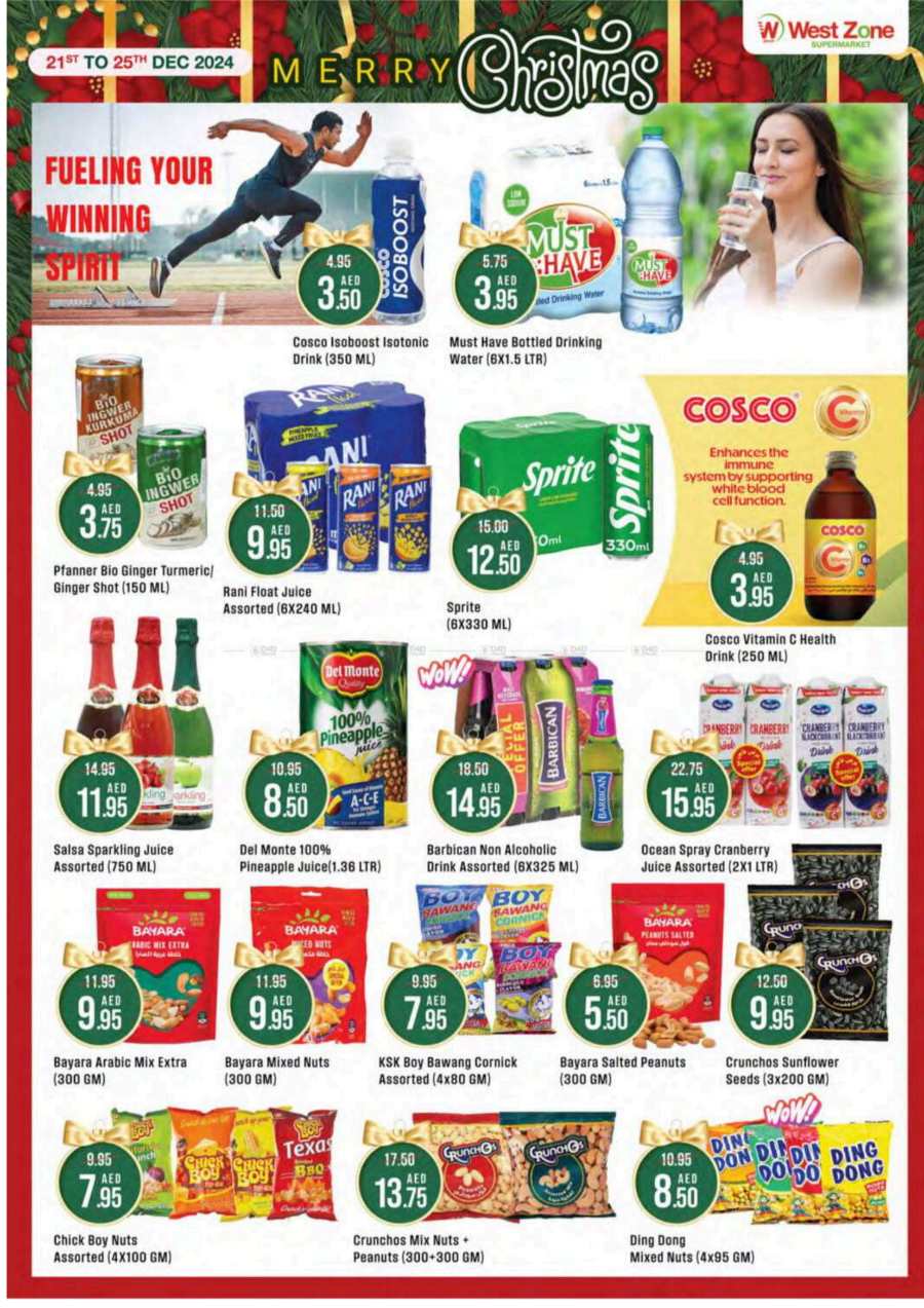 Merry Christmas Offer - Shop Now In West Zone Supermarket Abu Dhabi