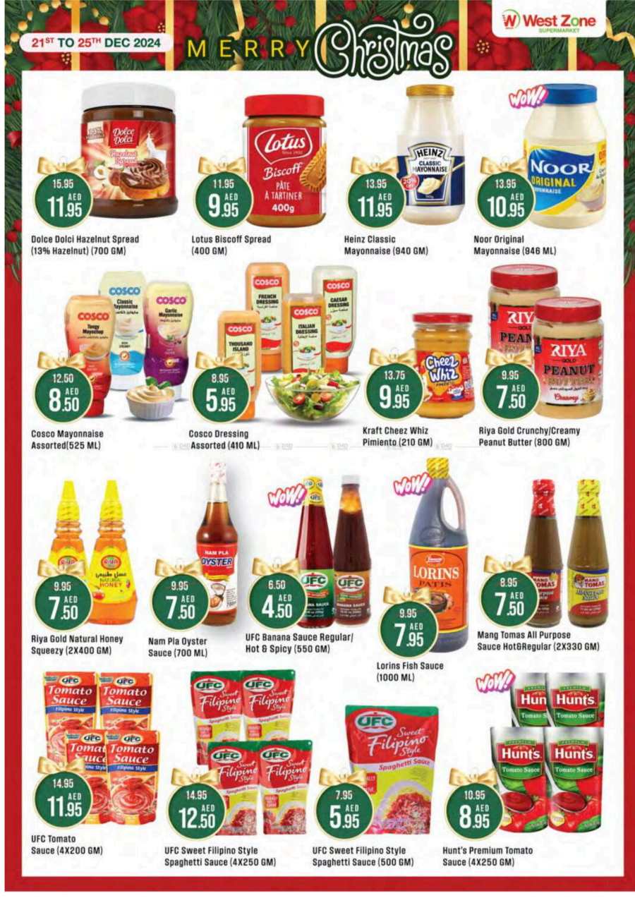 Merry Christmas Offer - Shop Now In West Zone Supermarket Abu Dhabi