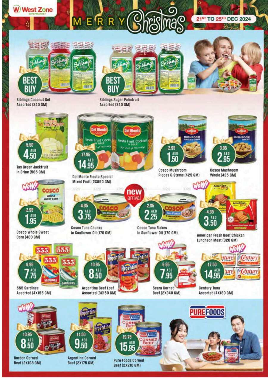 Merry Christmas Offer - Shop Now In West Zone Supermarket Abu Dhabi