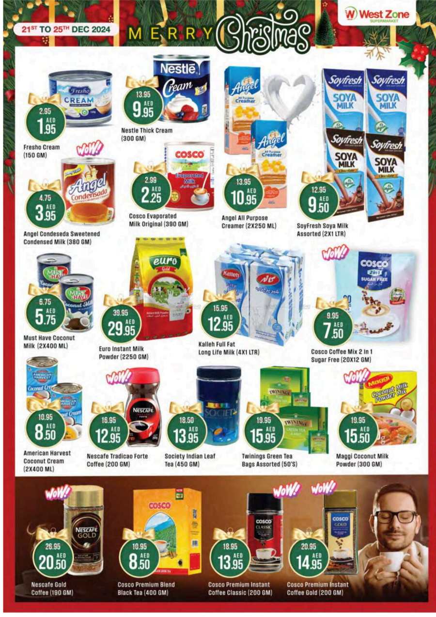 Merry Christmas Offer - Shop Now In West Zone Supermarket Abu Dhabi