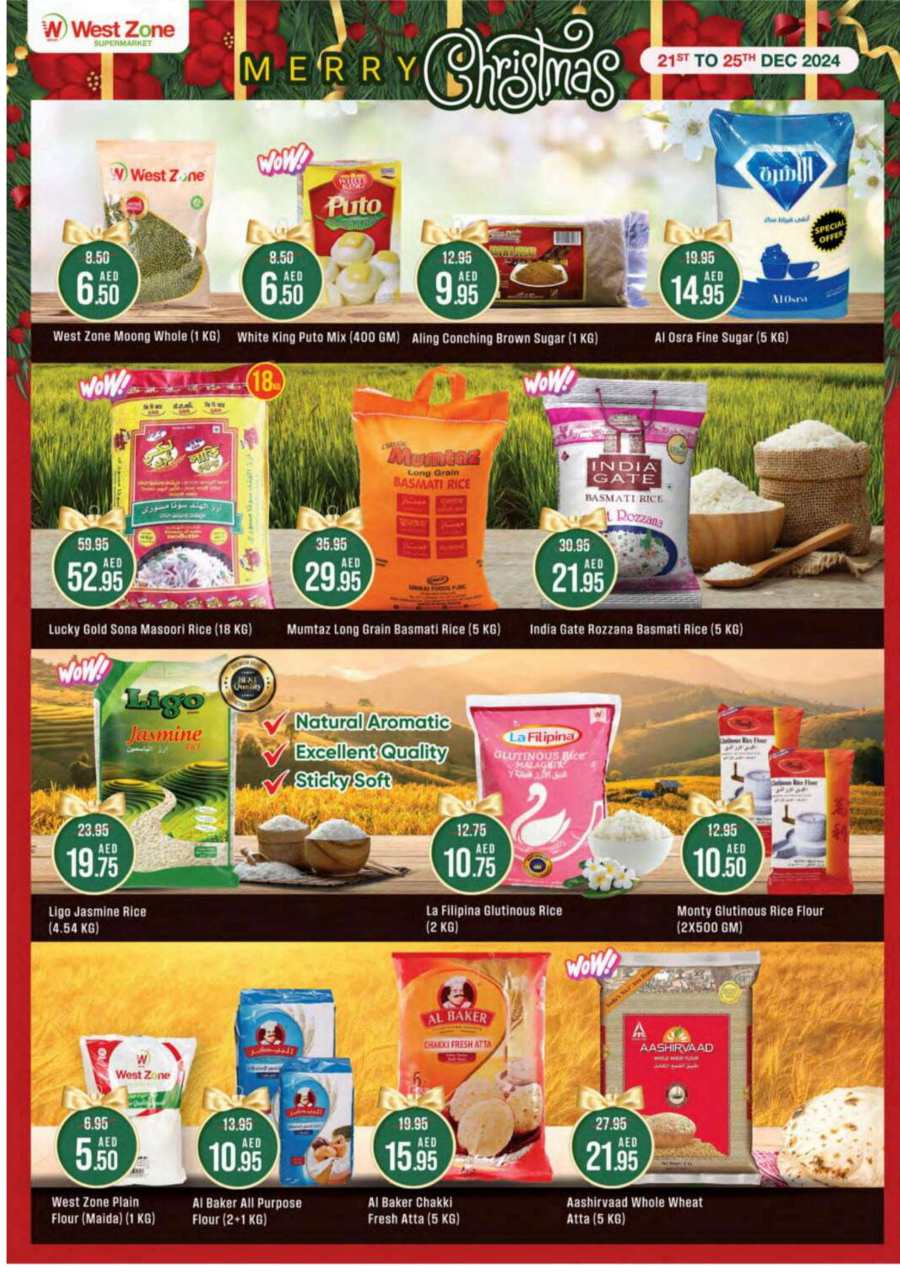 Merry Christmas Offer - Shop Now In West Zone Supermarket Abu Dhabi