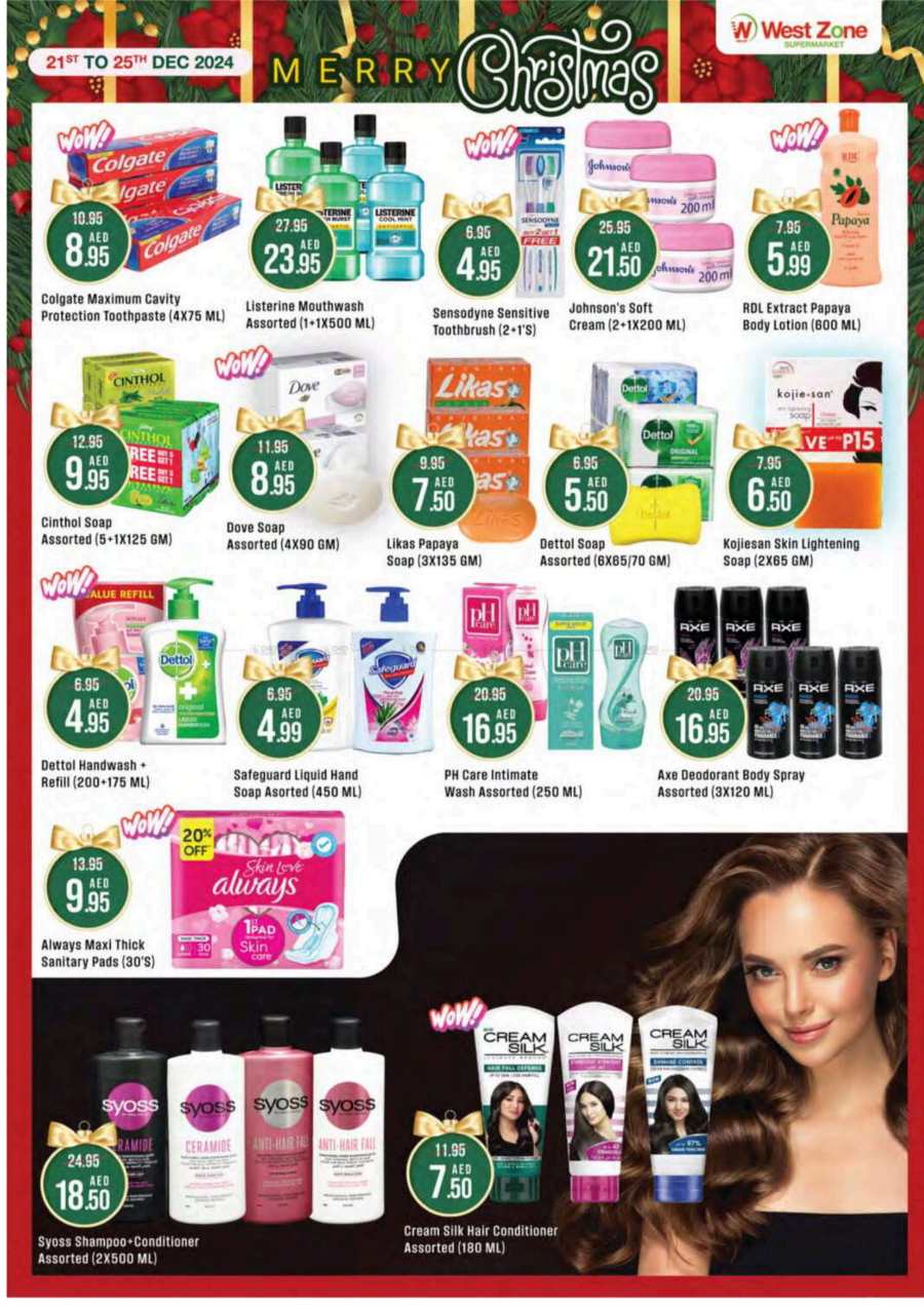 Merry Christmas Offer - Shop Now In West Zone Supermarket Abu Dhabi