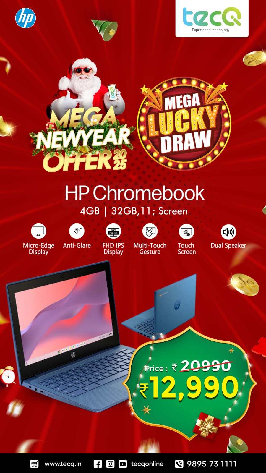 X'Mas & New Year Mega Sale - Grab Deals In tecq Trivandrum