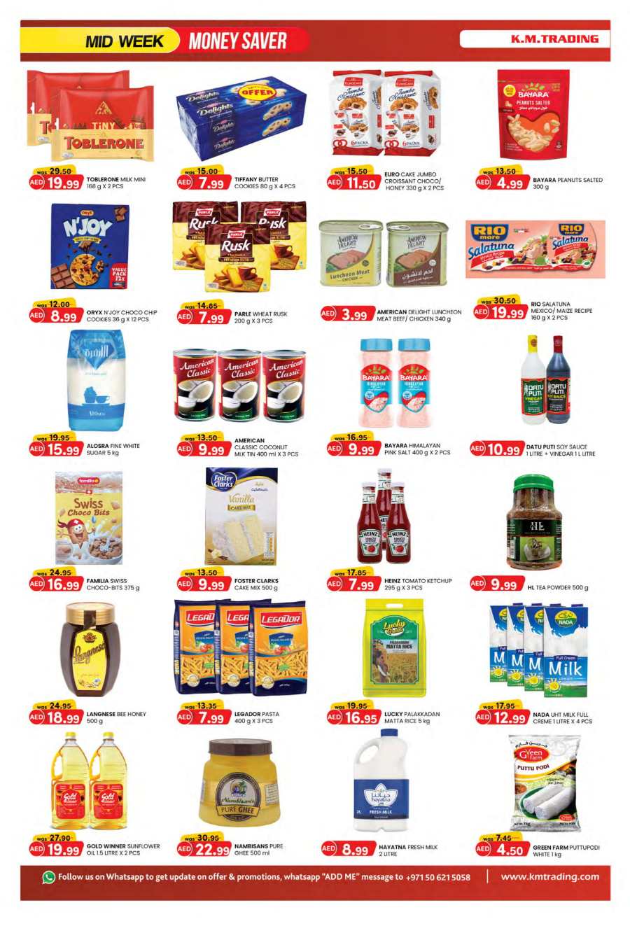 Midweek Money Saver In K.M Trading Dubai