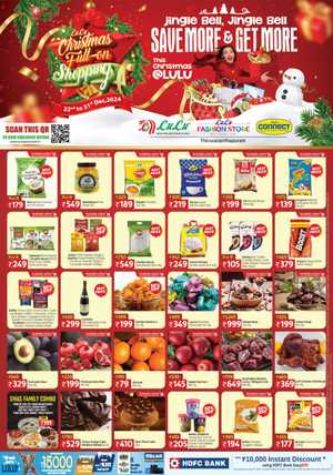 Christmas & New Year Mega Sale - Don’t miss out In Lulu Hypermarket Trivandrum