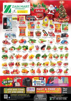 Christmas Mega Sale - Don't Miss it In Zain Mart Super Market Ras al Khaimah